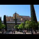 Das Gebäude der Kathedrale, die in die ehemalige Moschee gebaut wurde